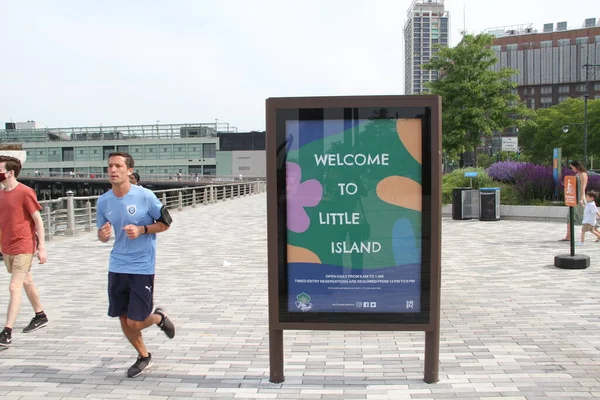 Little Island New Public Attraction New York Mai 2021 New — Photo