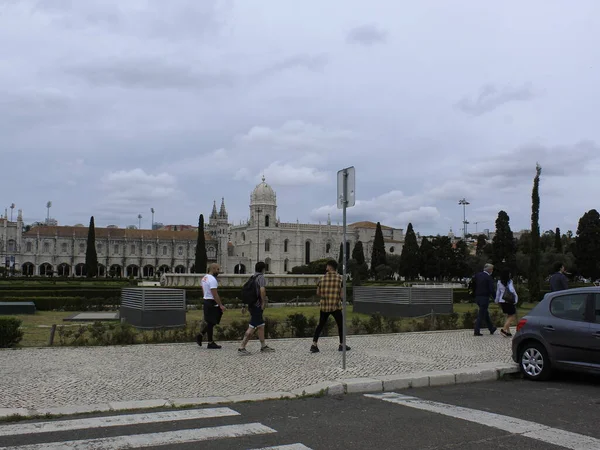 May 2021 Lisbon Portugal Even Inactive Due Covid Pandemic Santa — Stock Photo, Image