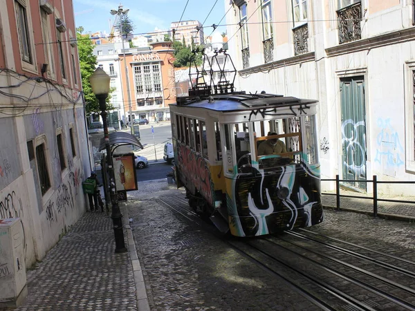 Transporte Público Lisboa Com Passe Navegante Metropolitano Maio 2021 Lisboa — Fotografia de Stock