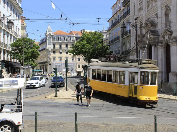 Mai 2021 Lissabon Portugal Obwohl Aufgrund Der Covid Pandemie Außer — Stockfoto