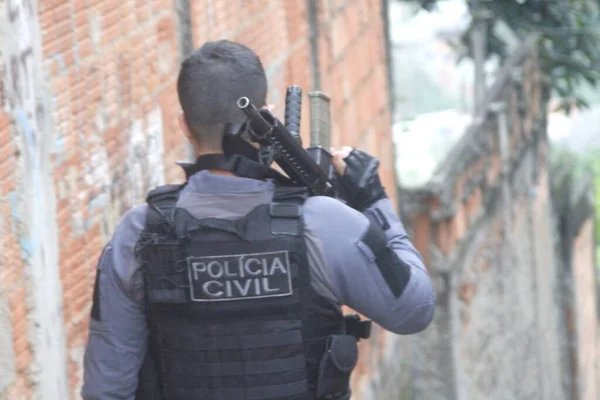 Operación Policial Contra Crimen Río Janeiro Mayo 2021 Río Janeiro —  Fotos de Stock