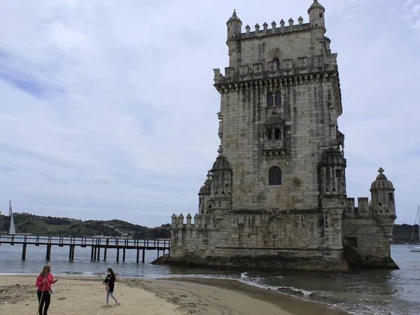 Mei 2021 Lissabon Portugal Hoewel Gesloten Vanwege Covid Pandemie Trekt — Stockfoto