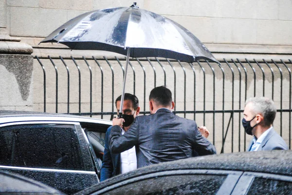  Başkan Bruno Covas 'ın ölümünün yedinci günü. 22 Mayıs 2021, Sao Paulo, Brezilya: Sao Paulo, Sao Paulo 'daki Katedral Se' de Belediye Başkanı Bruno Covas 'ın (PSDB) ölümü için düzenlenen Yedinci Gün Ayinine aile üyeleri, arkadaşlar ve yetkililer katıldı.