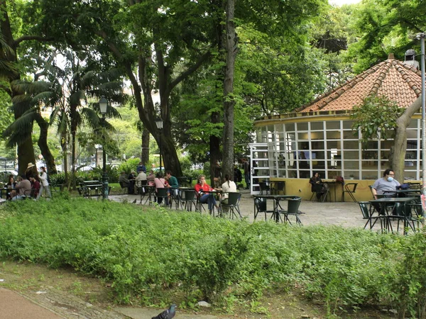 Bewegung Öffentlichen Park Jardim Estrela Lissabon Mai 2021 Lissabon Portugal — Stockfoto