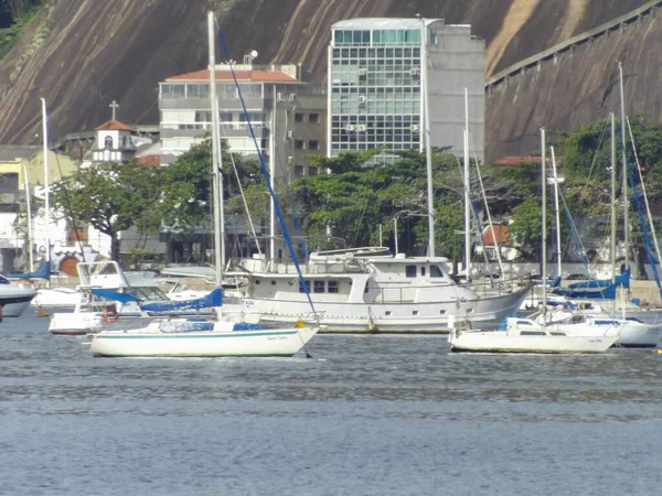 Movimento Beira Rio Janeiro Maio 2021 Rio Janeiro Brasil Movimento — Fotografia de Stock