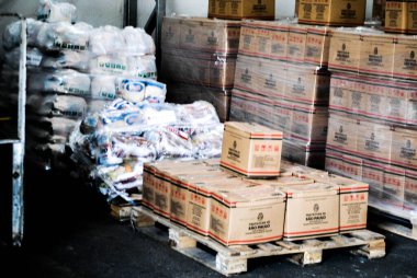 26 Mayıs 2021, Sao Paulo, Brezilya: Indianopolis civarında aşılı depo