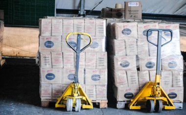 26 Mayıs 2021, Sao Paulo, Brezilya: Indianopolis civarında aşılı depo