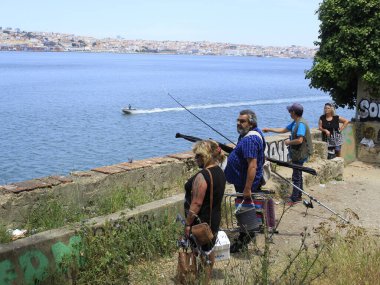 28 Mayıs 2021, Lizbon, Portekiz: Lizbon Kralı İsa 'nın mabedi, Lizbon' un kolları ve Lizbon 'un en iyi bakış açısı, 70 metrede en yüksek noktaya çıkan bir asansöre binme seçeneği.,