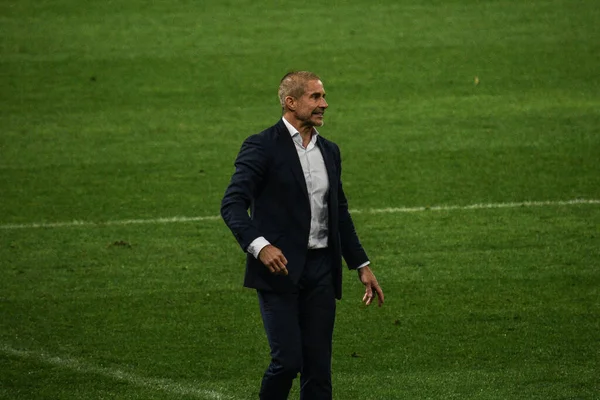 Corinthians Atletico Goianiense Maio 2021 São Paulo Brasil Sylvinho Treinador — Fotografia de Stock