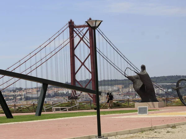 Mai 2021 Lissabon Portugal Heiligtum Von Christus König Von Lissabon — Stockfoto