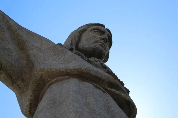 Denkmal Von Cristo Rei Von Lissabon Portugal Mai 2021 Lissabon — Stockfoto