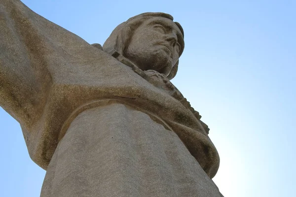 ポルトガルのリスボンのクリスト レイの記念碑 2021年5月28日ポルトガル リスボン リスボン王キリストの記念碑は 1934年に建設されたヨーロッパで最も信じられないほどの観光スポットの1つと考えられています — ストック写真