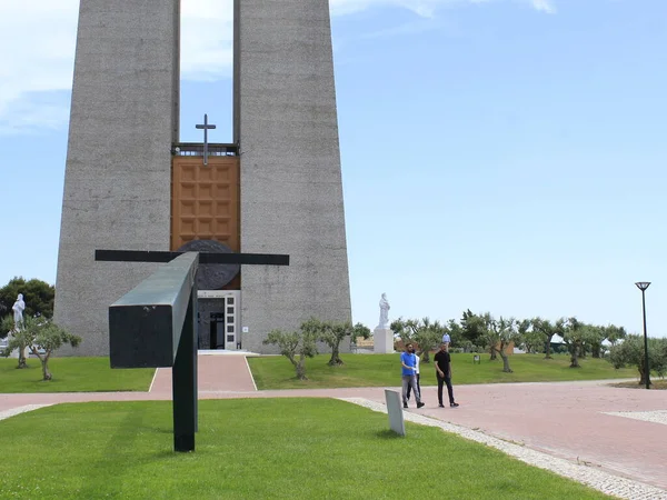 Mai 2021 Lissabon Portugal Heiligtum Von Christus König Von Lissabon — Stockfoto