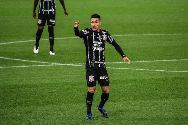 Corinthians Atletico Goianiense May 2021 Sao Paulo Brazil Corinthians Coach — Stock Photo, Image