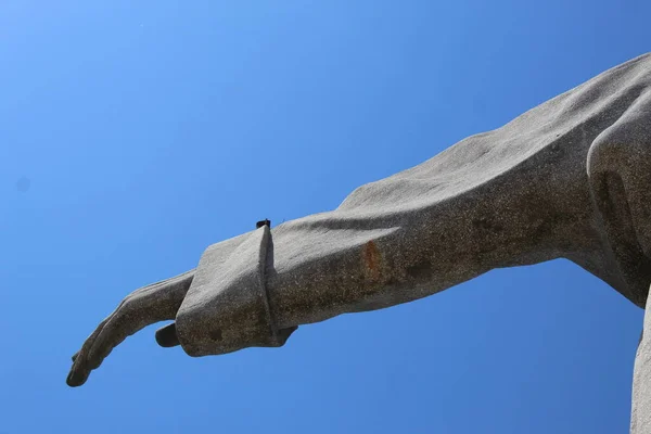 Monument Cristo Rei Lisbon Portugal May 2021 Lisbon Portugal Monument — Stock Photo, Image