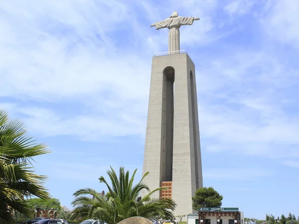 Denkmal Von Cristo Rei Von Lissabon Portugal Mai 2021 Lissabon — Stockfoto