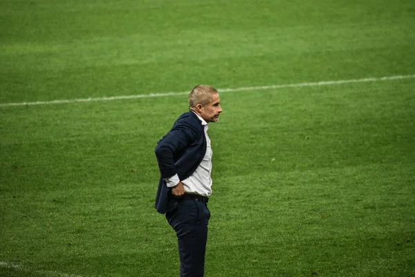 Corinthians Atletico Goianiense Maio 2021 São Paulo Brasil Sylvinho Treinador — Fotografia de Stock