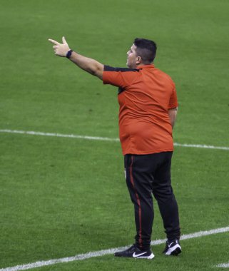 Brezilya Futbol Kupası: Cornthians ve Atletico Goianiense. 2 Haziran 2021, Sao Paulo, Brezilya: Çarşamba günü Sao Paulo 'daki Neo Quimica Arena' da düzenlenen Brezilya Futbol Kupası 'nın üçüncü aşaması için geçerli olan Corinrthians ile Atletico Goianiense arasındaki futbol maçı