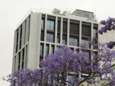 Cristiano Ronaldo 'nun dairesinin inşaatı Lizbon Belediyesi tarafından yürütülecek. 2 Haziran 2021, Lizbon, Portekiz: Cristiano Ronaldo 'nun Lizbon' da Castilho Caddesi 'nde lüks bir daire aldığı bina cephesi