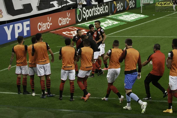 Copa Brasil Futebol Cornthians Atlético Goianiense Junho 2021 São Paulo — Fotografia de Stock