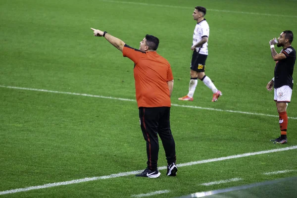 Copa Brasil Futebol Cornthians Atlético Goianiense Junho 2021 São Paulo — Fotografia de Stock