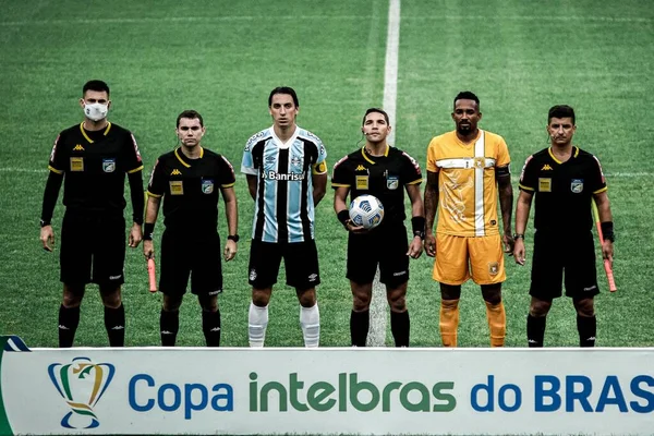 Coppa Del Brasile Gremio Brasiliense Giugno 2021 Porto Alegre Brasile — Foto Stock
