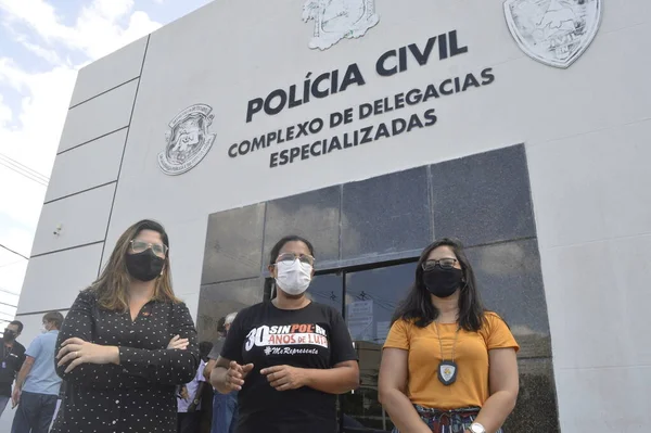 Πολιτική Αστυνομία Του Ρίο Γκράντε Ντο Νόρτε Παραλύει Τις Δραστηριότητες — Φωτογραφία Αρχείου