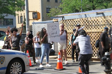 ABD First Lady & Dr Fauci Harlem-New York 'taki aşı kliniğini ziyaret etti. 6 Haziran 2021, Harlem, New York, ABD: ABD First Lady ve Dr. Fauci, Beyaz Saray Ulusal Alerji Enstitüsü Başkanı ve Direktörü
