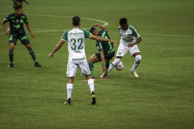 Brezilya Futbol Şampiyonası: Palmeiras ve Chapecoense. Haziran 2021, Sao Paulo, Brezilya: Chapecoense 'den koç Jair Ventura, Palmeiras ve Chapecoense arasındaki futbol maçı sırasında, Brezilya Futbol Şampiyonası 20.