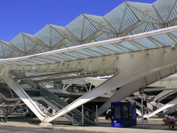 Estación Metro Oriente Junio 2021 Lisboa Portugal Vista Estación Metro — Foto de Stock