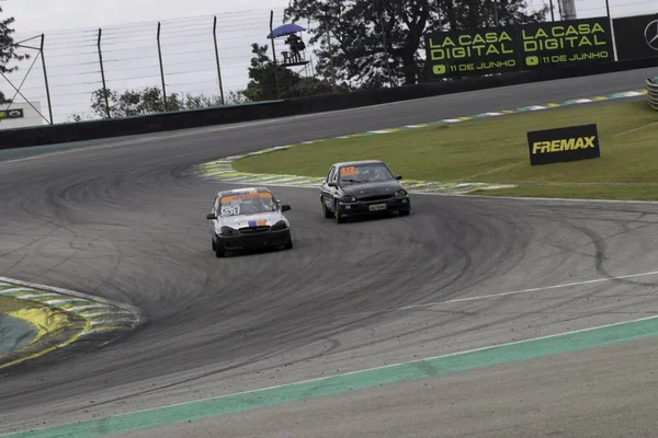 Mercedes Benz Challenge Race Junho 2021 São Paulo Brasil Vista — Fotografia de Stock