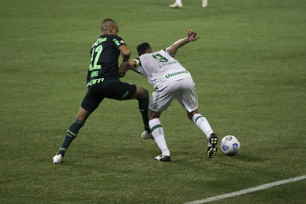 Brezilya Futbol Şampiyonası Palmeiras Chapecoense Haziran 2021 Sao Paulo Brezilya — Stok fotoğraf