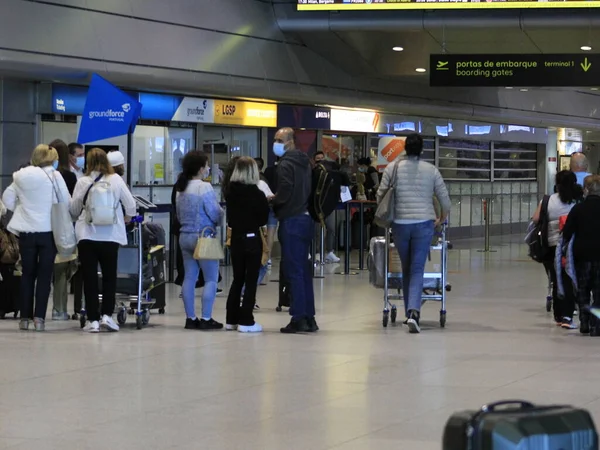 Menos Diez Mil Británicos Dejaron Portugal Debido Pandemia Covid Junio —  Fotos de Stock