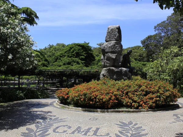 Utsikt Över Principe Real Garden Lissabon Juni 2021 Lissabon Portugal — Stockfoto