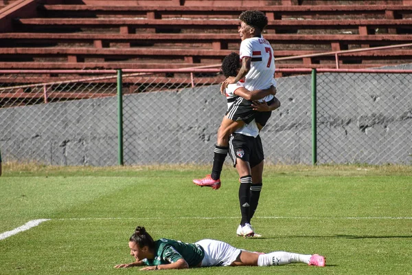 Campeonato Brasileiro Futebol Feminino 2021 Palmeiras São Paulo Junho 2021 — Fotografia de Stock