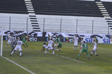 Brezilya Futbol Kupası: ABC-RN ve Chapecoense. 9 Haziran 2021, Natal, Brezilya: Chapecoense 'den Koç Jair Ventura ABC-RN ve Chapecoense arasında oynanan karşılaşmada, Frasqueirao Stadyumu' nda düzenlenen Brezilya Futbol Kupası 'nın üçüncü etabı için geçerli.