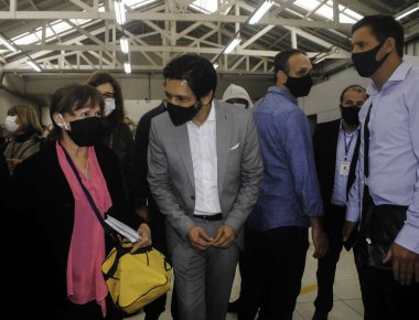 Sao Paulo Belediye Başkanı birlikte yaşama sosyal merkezini ziyaret etti. 9 Haziran 2021, Sao Paulo, Brezilya: Sao Paulo Belediye Başkanı Ricardo Nunes, birlikte yaşam merkezi Sao Martinho de Lima 'yı, BOMPAR' ı, Belem 'i ve şehrin doğu yakasını ziyaret eder. 