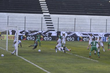 Brezilya Futbol Kupası: ABC-RN ve Chapecoense. 9 Haziran 2021, Natal, Brezilya: Chapecoense 'den Koç Jair Ventura ABC-RN ve Chapecoense arasında oynanan karşılaşmada, Frasqueirao Stadyumu' nda düzenlenen Brezilya Futbol Kupası 'nın üçüncü etabı için geçerli.