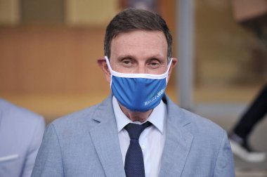 Bolsonaro, Rio de Janeiro 'nun eski belediye başkanını Güney Afrika Büyükelçisi olarak davet ediyor. Haziran 09.2021, Rio de Janeiro, Brezilya: Brezilya Dışişleri Bakanlığı Güney Afrika hükümetine 