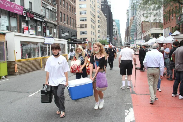 New York Taki Sokak Pazarı Fuarı Nın Yeniden Açılışı Haziran — Stok fotoğraf