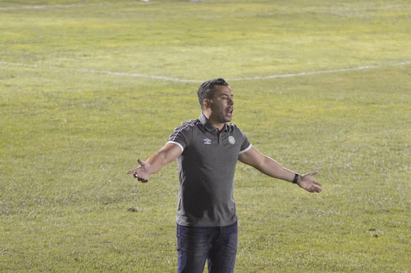 Copa Brasil Futebol Abc Chapecoense Junho 2021 Natal Brasil Treinador — Fotografia de Stock