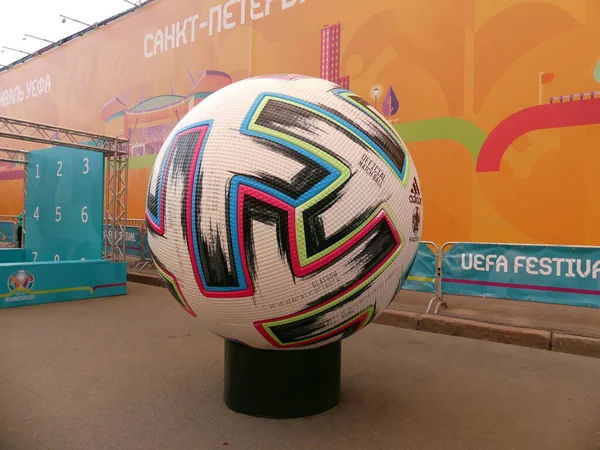 Junio 2021 Plaza Konyushennaya San Petersburgo Federación Rusa Con Campeonato — Foto de Stock