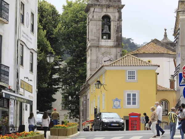 Tourisme Portugal Juin 2021 Lisbonne Portugal Mouvement Des Personnes Dans — Photo