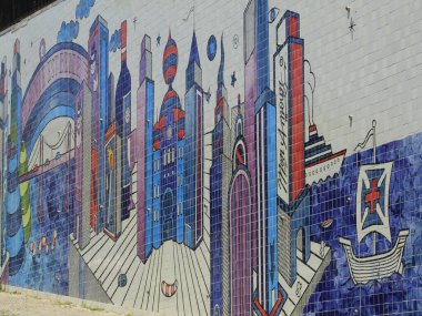 Lizbon 'da turizm: Ulusal Pantaleao. 14 Haziran 2021, Lizbon, Brezilya: 14 Haziran Pazartesi günü halka kapalı olan Pantaleao Nacional 'in Portekiz tarihinde büyük isimlerin mezarlarına ev sahipliği yaptığı manzarası. Mekan 16 'nın ikinci yarısında kuruldu.