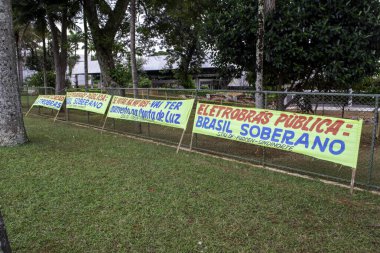 Brasilia 'daki Bakanlar Kurulu' nda yerli halk protesto ediyor. 15 Haziran 2021, Brasilia, Federal Bölge, Brezilya: