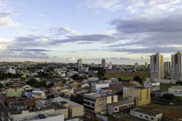 Weather Brasilia June 2021 Brasilia Brazil Sunset Seen Brasilia Federal — Stock Photo, Image