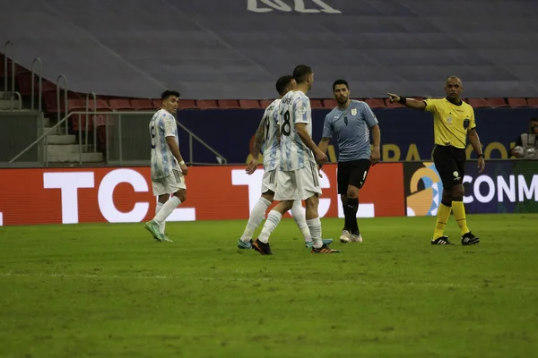 Int Copa America Argentinien Und Uruguay Juni 2021 Brasilia Federal — Stockfoto