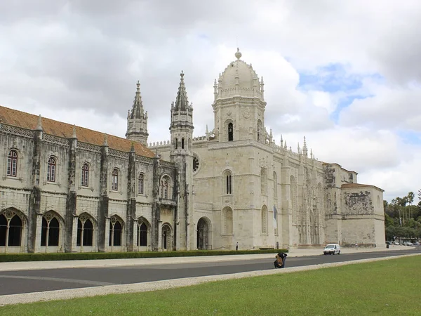 포르투갈 리스본 포르투갈 건축의걸 작품으로 기념물로 분류되며 Unesco World Heritage — 스톡 사진