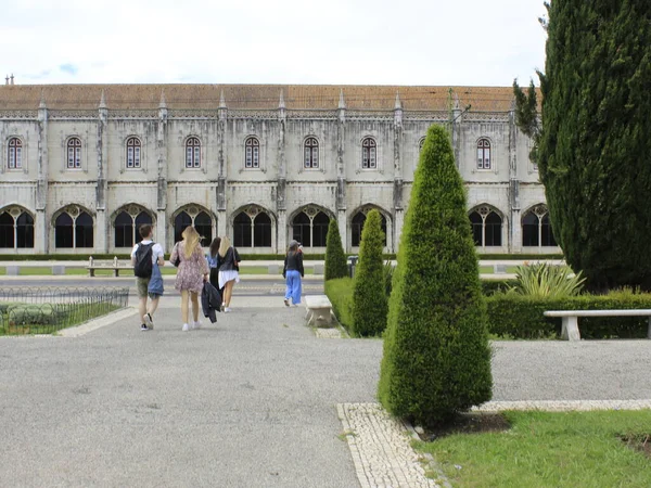 Pohyb Náměstí Garden Imperio Lisabonu Června 2021 Lisabon Portugalsko Pohyb — Stock fotografie