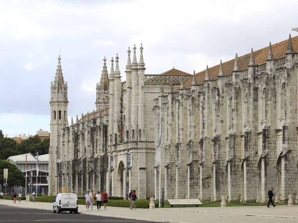 포르투갈 리스본 포르투갈 건축의걸 작품으로 기념물로 분류되며 Unesco World Heritage — 스톡 사진